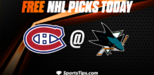 Free NHL Picks Today: San Jose Sharks vs Montreal Canadiens 2/28/23