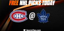 Free NHL Picks Today: Toronto Maple Leafs vs Montreal Canadiens 4/8/23