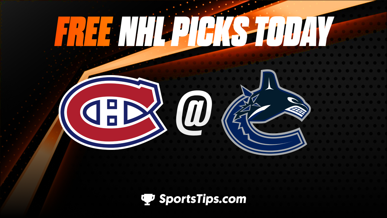 Free NHL Picks Today: Vancouver Canucks vs Montreal Canadiens 12/5/22