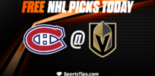 Free NHL Picks Today: Vegas Golden Knights vs Montreal Canadiens 3/5/23