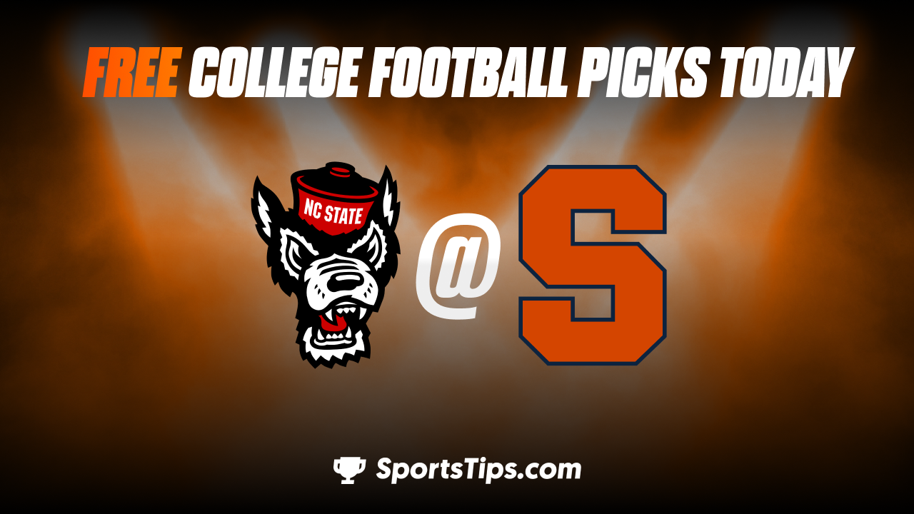 Free College Football Picks Today: Syracuse Orange vs North Carolina State Wolfpack 10/15/22