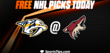 Free NHL Picks Today: Arizona Coyotes vs Nashville Predators 2/26/23