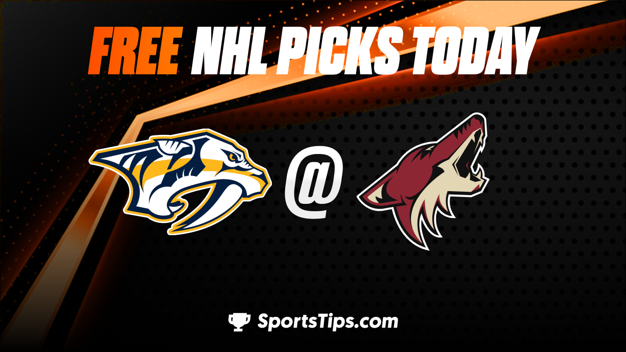 Free NHL Picks Today: Arizona Coyotes vs Nashville Predators 2/26/23