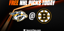 Free NHL Picks Today: Boston Bruins vs Nashville Predators 3/28/23