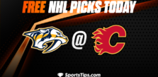 Free NHL Picks Today: Calgary Flames vs Nashville Predators 4/10/23