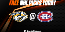 Free NHL Picks Today: Montreal Canadiens vs Nashville Predators 1/12/23