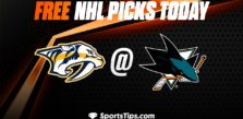 Free NHL Picks Today: San Jose Sharks vs Nashville Predators 10/8/22