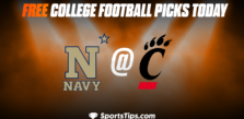 Free College Football Picks Today: Cincinnati Bearcats vs Navy Midshipmen 11/5/22