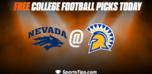 Free College Football Picks Today: San Jose State Spartans vs Nevada Reno Wolf Pack 10/29/22