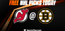 Free NHL Picks Today: Boston Bruins vs New Jersey Devils 4/8/23
