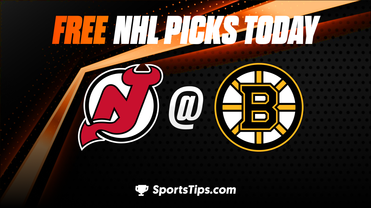 Free NHL Picks Today: Boston Bruins vs New Jersey Devils 4/8/23