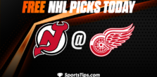 Free NHL Picks Today: Detroit Red Wings vs New Jersey Devils 10/25/22