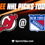 Free NHL Picks Today For Round 1: New York Rangers vs New Jersey Devils 4/29/23