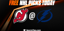 Free NHL Picks Today: Tampa Bay Lightning vs New Jersey Devils 3/19/23