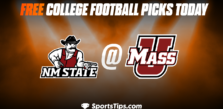 Free College Football Picks Today: Massachusetts Minutemen vs New Mexico State Aggies 10/29/22