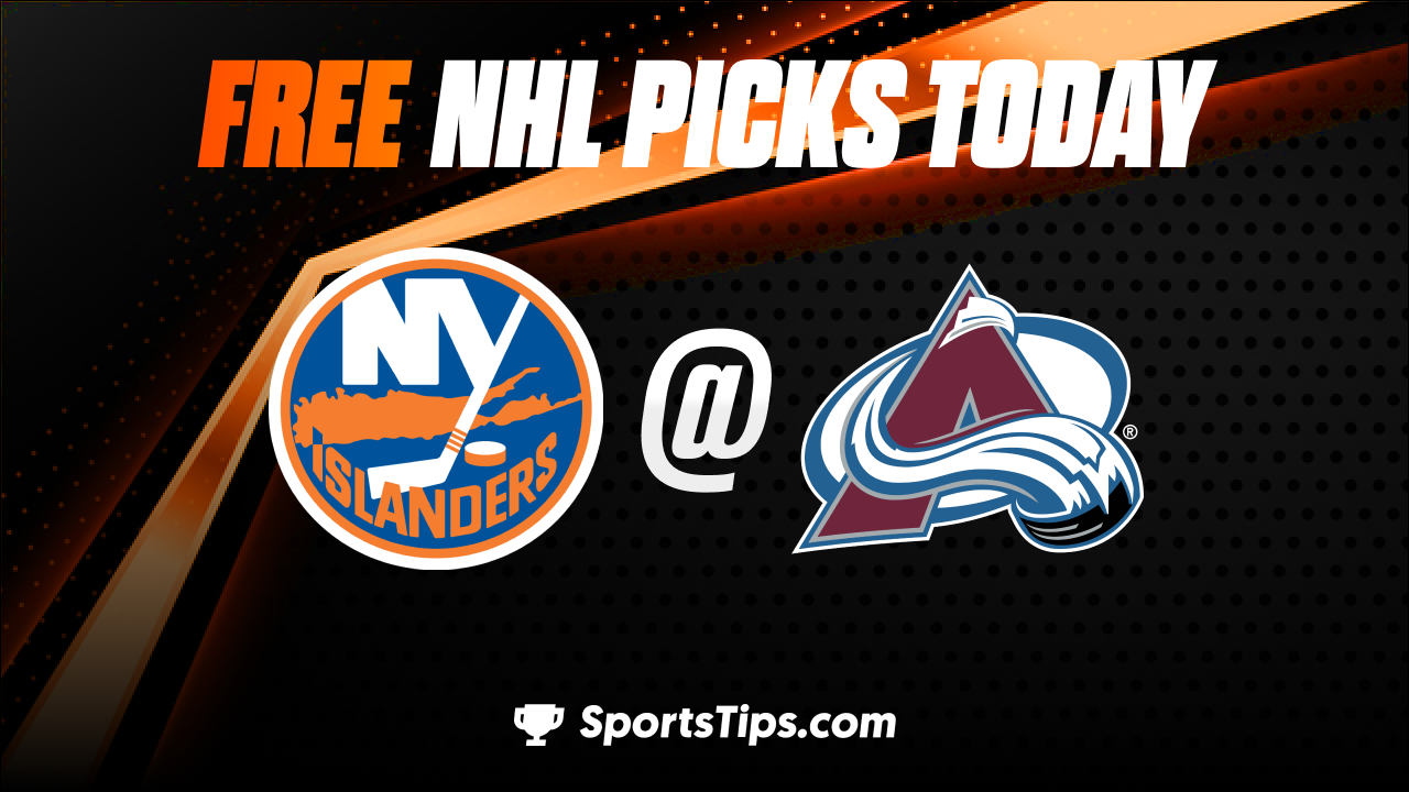 Free NHL Picks Today: Colorado Avalanche vs New York Islanders 12/19/22