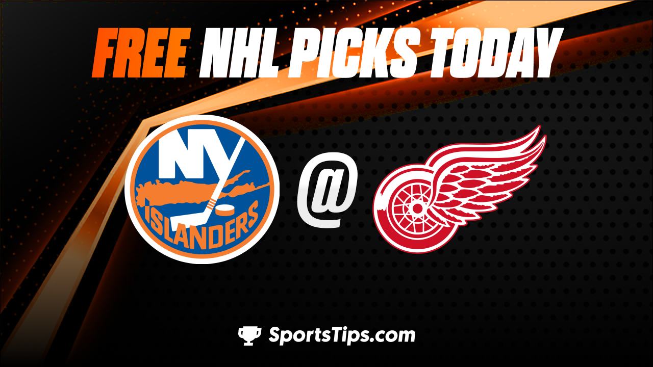 Free NHL Picks Today: Detroit Red Wings vs New York Islanders 11/5/22