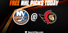 Free NHL Picks Today: Ottawa Senators vs New York Islanders 1/25/23