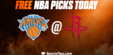 Free NBA Picks Today: Houston Rockets vs New York Knicks 12/31/22