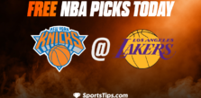 Free NBA Picks Today: Los Angeles Lakers vs New York Knicks 3/12/23