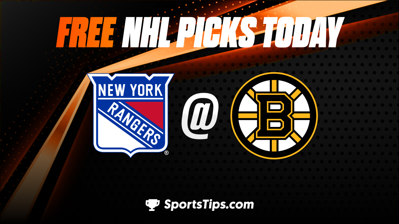 Free NHL Picks Today: Boston Bruins vs New York Rangers 3/4/23