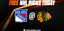Free NHL Picks Today: Chicago Blackhawks vs New York Rangers 12/18/22
