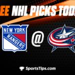 Free NHL Picks Today: Columbus Blue Jackets vs New York Rangers 4/8/23