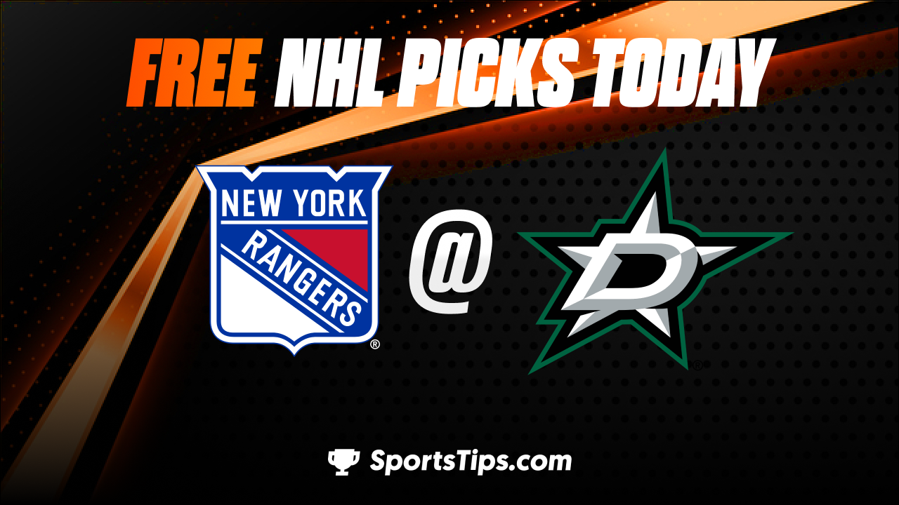 Free NHL Picks Today: Dallas Stars vs New York Rangers 10/29/22