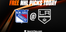 Free NHL Picks Today: Los Angeles Kings vs New York Rangers 11/22/22