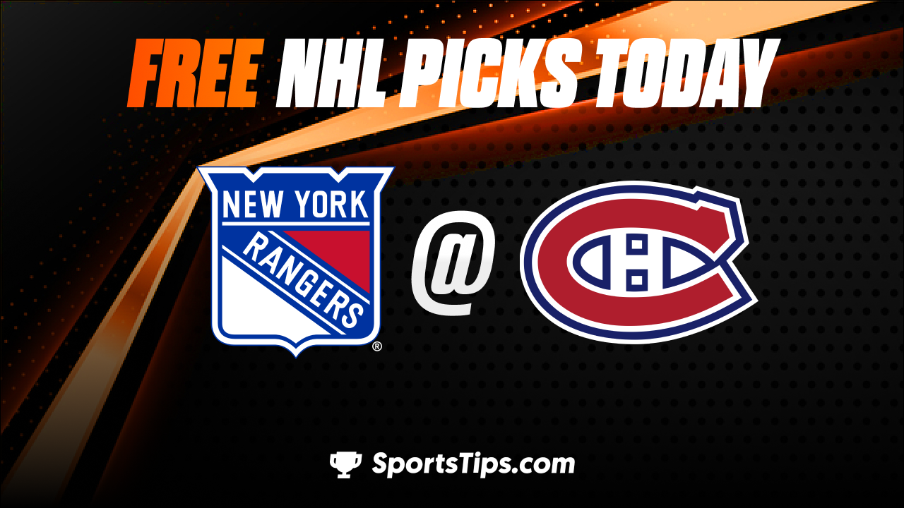 Free NHL Picks Today: Montreal Canadiens vs New York Rangers 3/9/23
