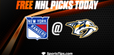 Free NHL Picks Today: Nashville Predators vs New York Rangers 11/12/22