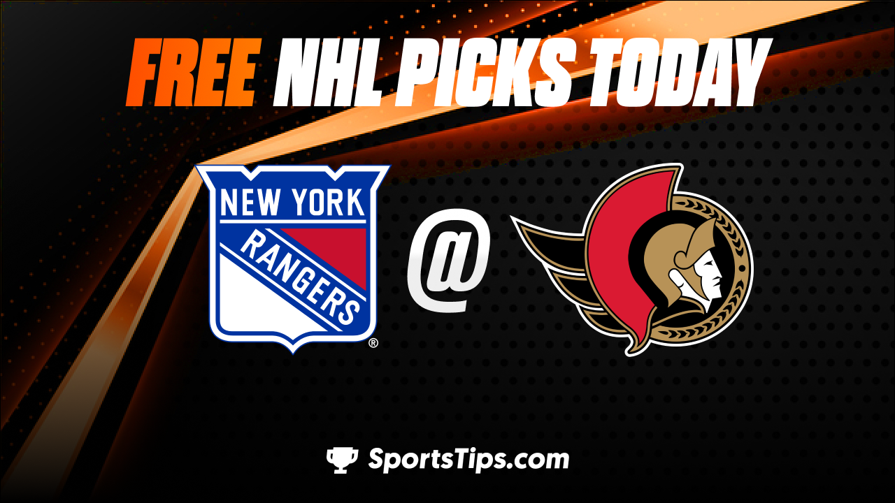 Free NHL Picks Today: Ottawa Senators vs New York Rangers 11/30/22