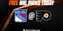 Free NHL Picks Today: Philadelphia Flyers vs New York Rangers 12/17/22