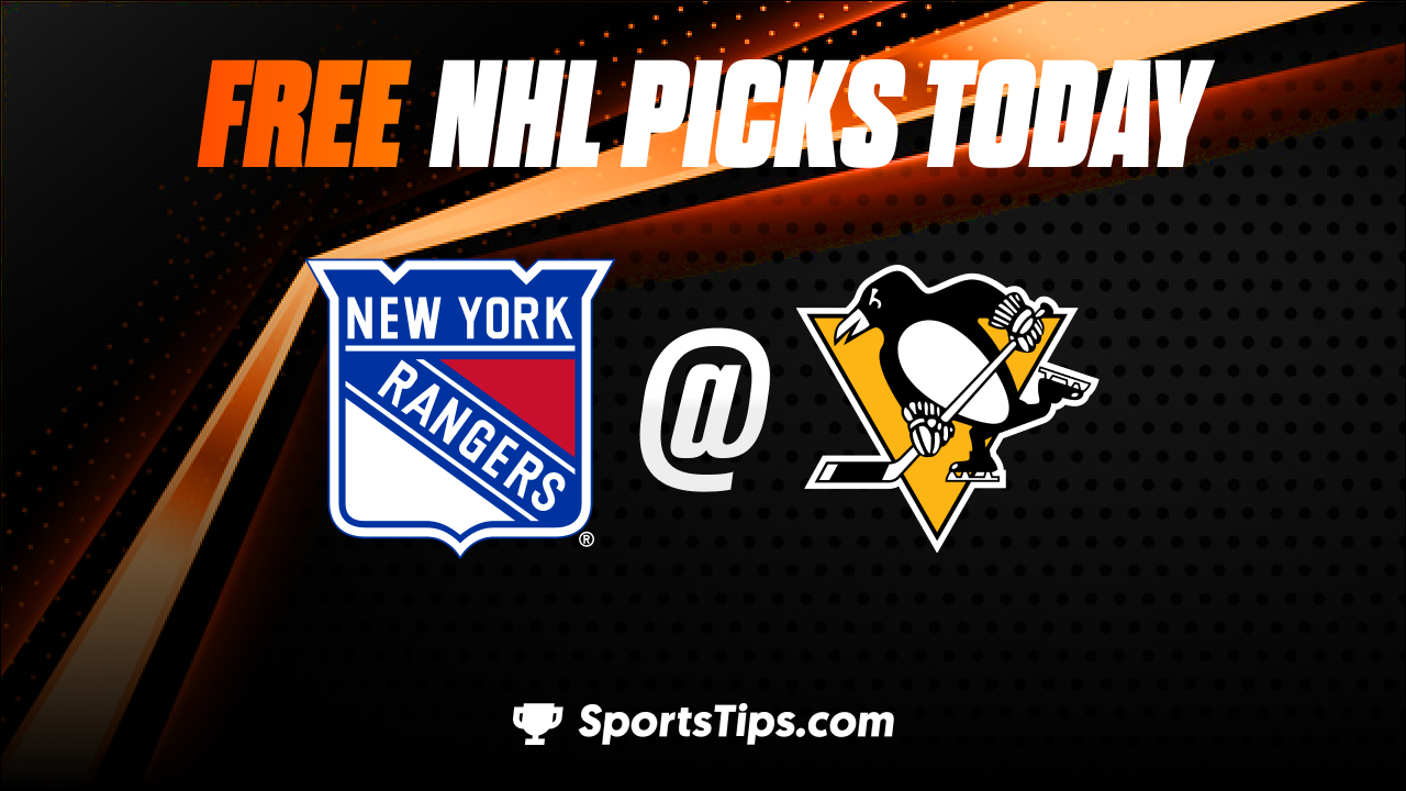 Free NHL Picks Today: Pittsburgh Penguins vs New York Rangers 12/20/22