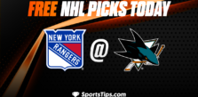Free NHL Picks Today: San Jose Sharks vs New York Rangers 11/19/22