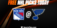 Free NHL Picks Today: St. Louis Blues vs New York Rangers 4/6/23