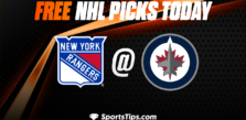 Free NHL Picks Today: Winnipeg Jets vs New York Rangers 10/14/22