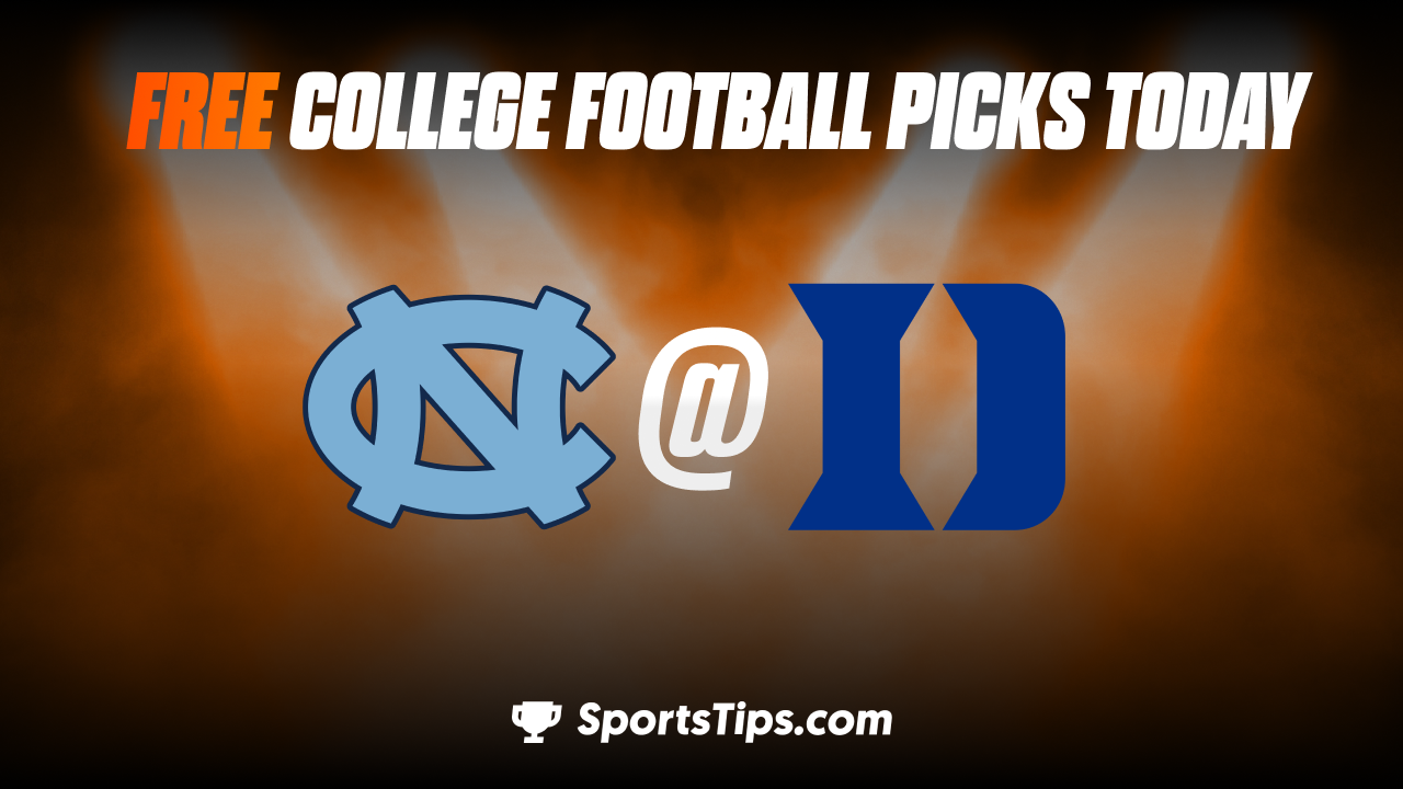 Free College Football Picks Today: Duke Blue Devils vs North Carolina Tar Heels 10/15/22