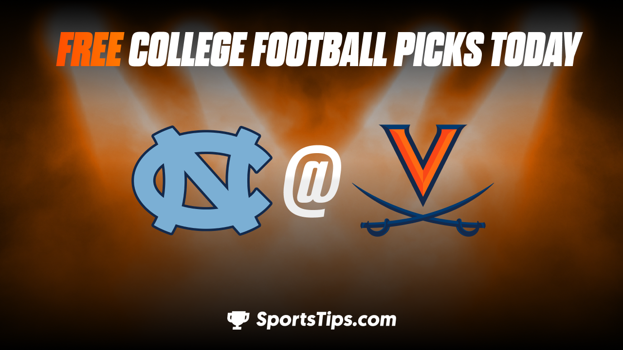 Free College Football Picks Today: Viriginia Cavaliers vs North Carolina Tar Heels 11/5/22
