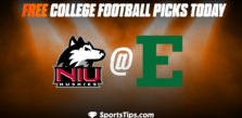 Free College Football Picks Today: Eastern Michigan Eagles vs Northern Illinois Huskies 10/15/22