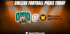 Free College Football Picks Today: Western Michigan Broncos vs Ohio Bobcats 10/15/22