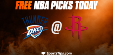 Free NBA Picks Today: Houston Rockets vs Oklahoma City Thunder 2/1/23