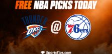 Free NBA Picks Today: Philadelphia 76ers vs Oklahoma City Thunder 1/12/23