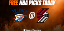 Free NBA Picks Today: Portland Trail Blazers vs Oklahoma City Thunder 2/26/23