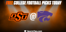 Free College Football Picks Today: Kansas State Wildcats vs Oklahoma State Cowboys 10/29/22