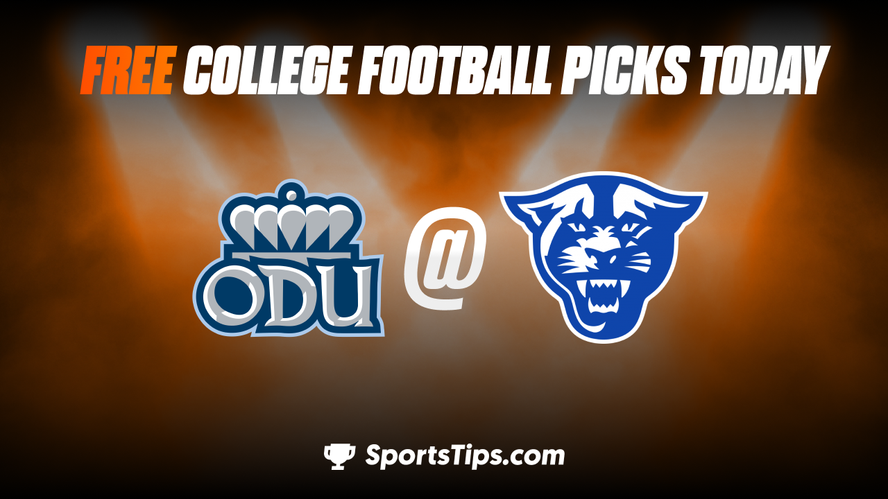Free College Football Picks Today: Georgia State Panthers vs Old Dominion Monarchs 10/29/22