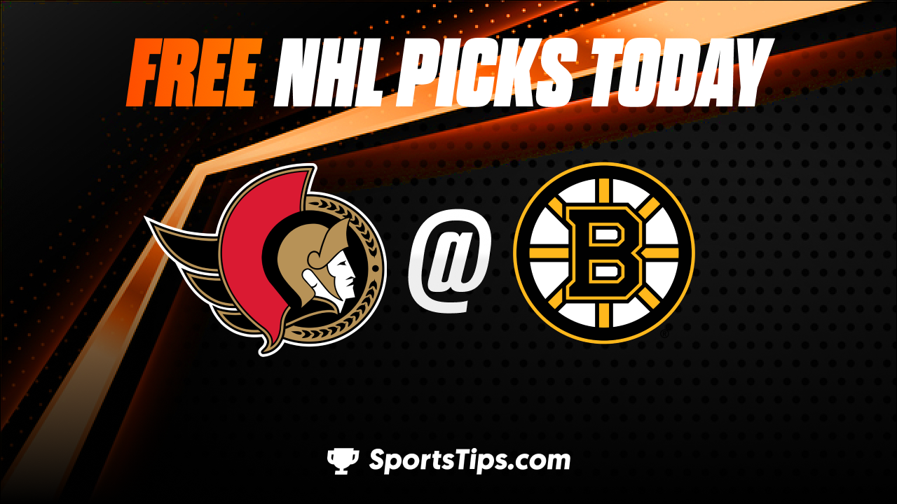 Free NHL Picks Today: Boston Bruins vs Ottawa Senators 3/21/23