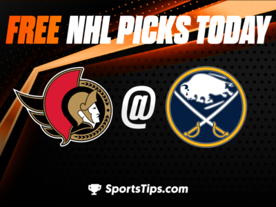 Free NHL Picks Today: Buffalo Sabres vs Ottawa Senators 4/13/23