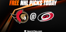Free NHL Picks Today: Carolina Hurricanes vs Ottawa Senators 4/4/23