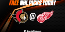 Free NHL Picks Today: Detroit Red Wings vs Ottawa Senators 12/31/22
